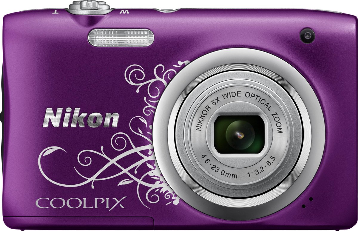 Nikon Coolpix A100 - Zwart - Geleverd met 16GB SD-kaart +