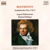 Zagreb Philharmonic, Richard Edlinger - Beethoven: Symphonies 5 & 2 (CD)