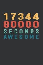 1 734 480 000 Seconds Awesome