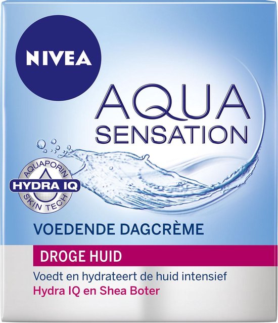 NIVEA Aqua Sensation Dagcrème Droge Tot Zeer Droge Huid bol