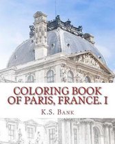 Coloring Book of Paris, France. I