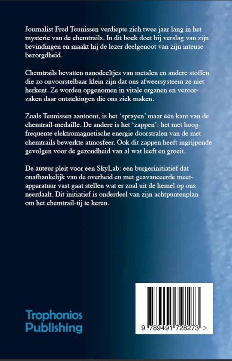 Hemel onder Vuur - back cover