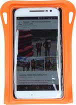 Waterdichte Hoes voor iPhone 14 Plus, Pro Max en Samsung Galaxy - oranje