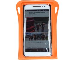 Waterdichte Hoes voor iPhone 14 Plus, Pro Max en Samsung Galaxy - oranje