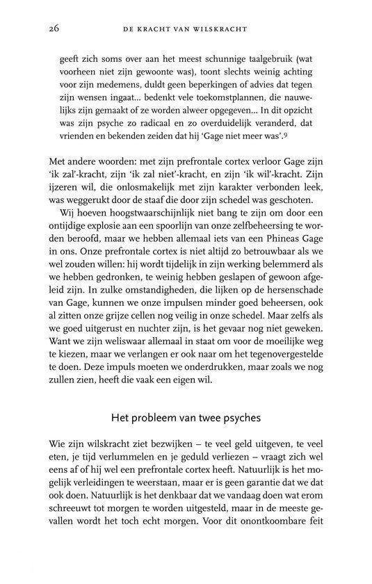 De kracht van wilskracht