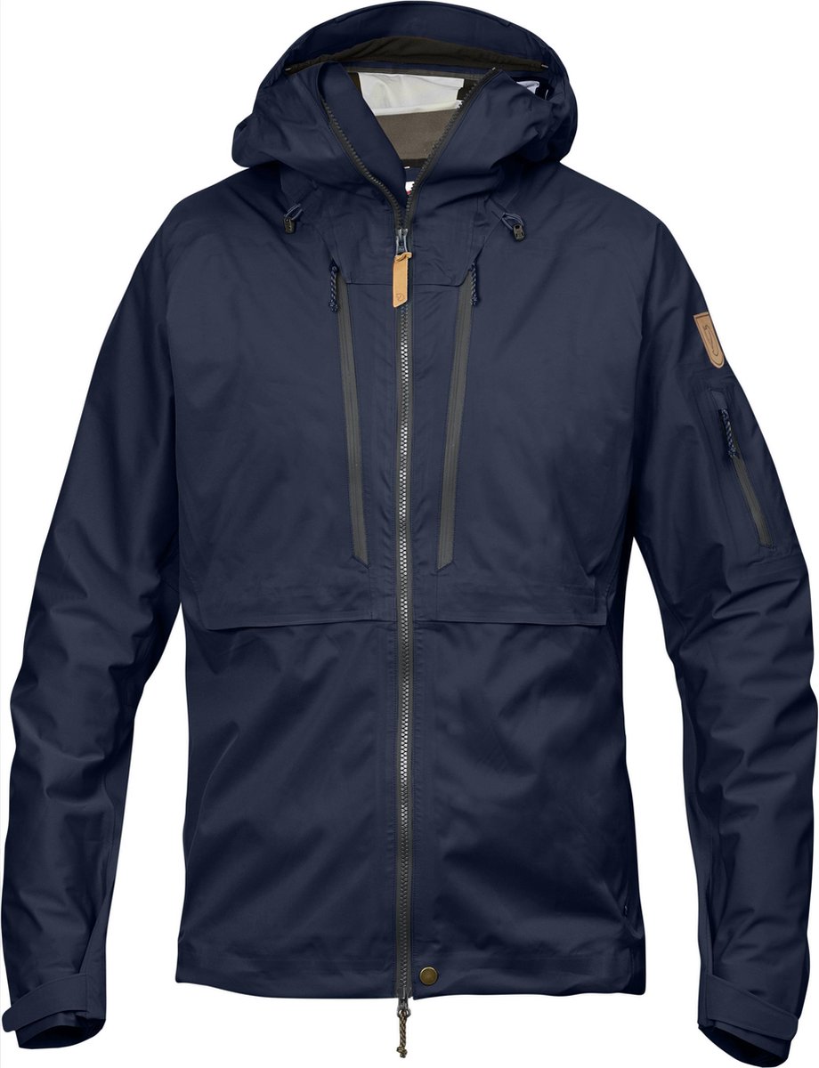 Fjällräven Keb Shell Heren Outdoorjas Blauw