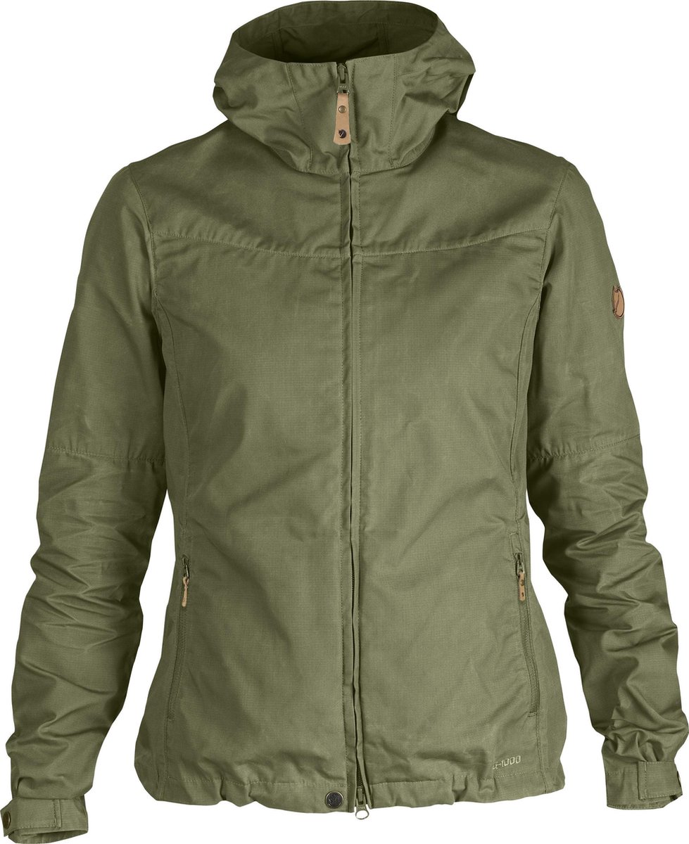 Fjallraven Stina Jacket Dames Outdoorjas Groen