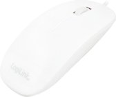 LogiLink ID0062 Mouse Optical white flat