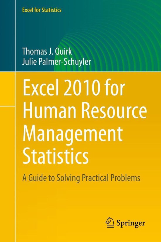 Mathematics and Statistics (R0) - Excel 2010 for Human Resou ... - cover
