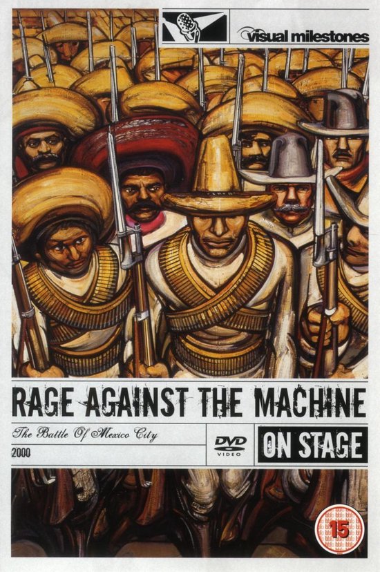 Cover van de film 'Rage Against The Machine - The Battle Of Mexico City'