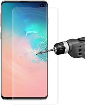 Full-Cover Tempered Glass - Geschikt voor Samsung Galaxy S10 Screen Protector - Transparant