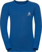 Odlo Suw Top Crew Neck L/S Active Originals Kinderen Sportshirt - Energy Blue - 152