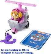 Paw Patrol Rescue Racers - Skye helikopter met reddingshaak - 10 cm