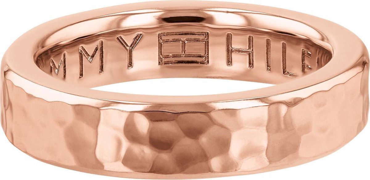Tommy Hilfiger TJ2780104C Ring - Staal - Rosékleurig - 17.25 mm
