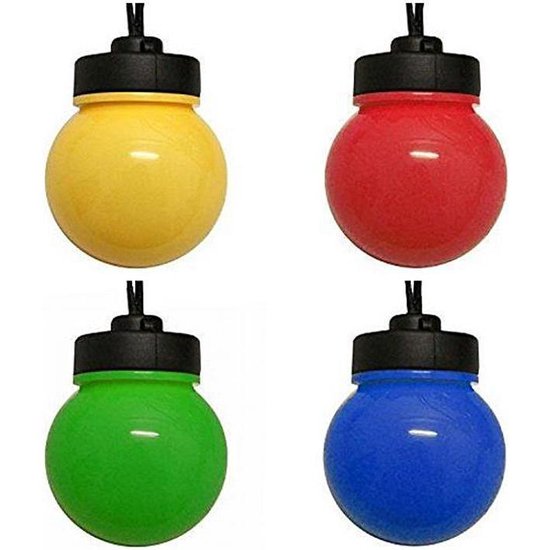 Feestverlichting met 10 gekleurde LED Lampen (7,50M) 12V | bol.com