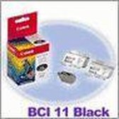 Canon BCI-11 Inktcartridge refill 3 stuks - Zwart