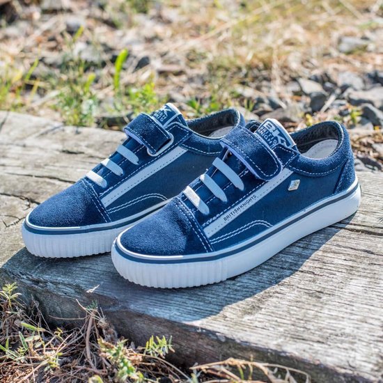 British Knights MACK MEISJES SNEAKERS LAAG, BLUE, 31, SUEDE | bol.com