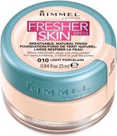 Rimmel Fresher Skin Foundation - 010 Light Porcelain