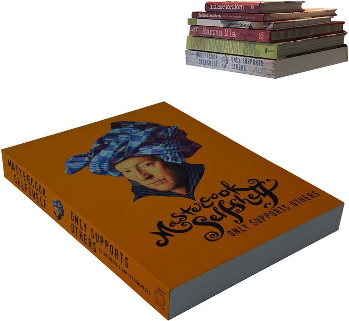 boekenplank Selfshelf Mastercook | oranje