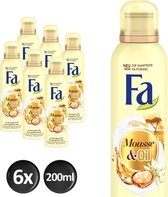 Fa Shower Foam Cream&Oil Moringa x6