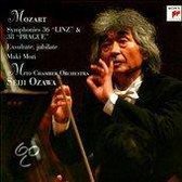 Mozart: Symphonies Nos. 36 "Linz" & 38 "Prague"