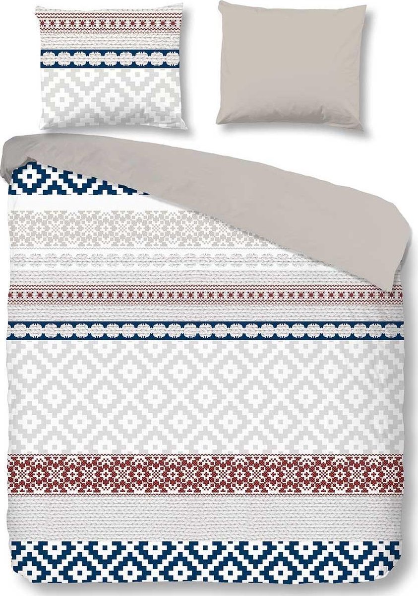 Good Morning Scanda Dekbedovertrek - Lits-jumeaux - 240x200/220 cm - Zand