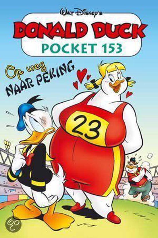 Cover van het boek 'Donald Duck Pocket / 153 Op weg naar Peking' van Walt Disney Studio’s