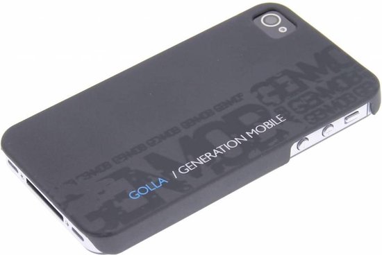 Golla - Hard Case cover AL - iPhone 4 / 4s - grijs | bol