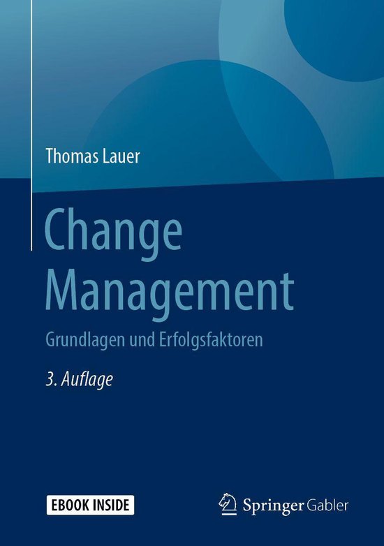 Business and Economics (German Language) - Change Management - cover