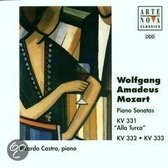 Mozart: Piano Sonatas K 331, 332 & 333 / Ricardo Castro