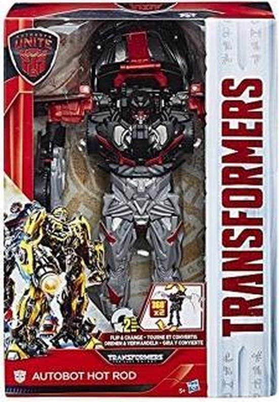 Hasbro Transformers Flip and Change Autobot Hot Rod