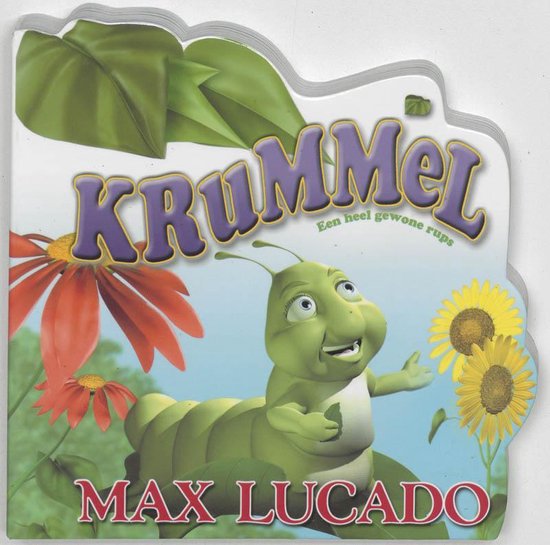 Cover van het boek 'Krummel een heel gewone rups' van Max Lucado en Max Lucado