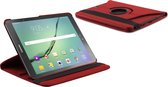 "Samsung Galaxy Tab 3 10.1"" Luxe Lederen Hoes - Auto Wake Functie - Meerdere standen - Case - Cover - Hoes - Rood"