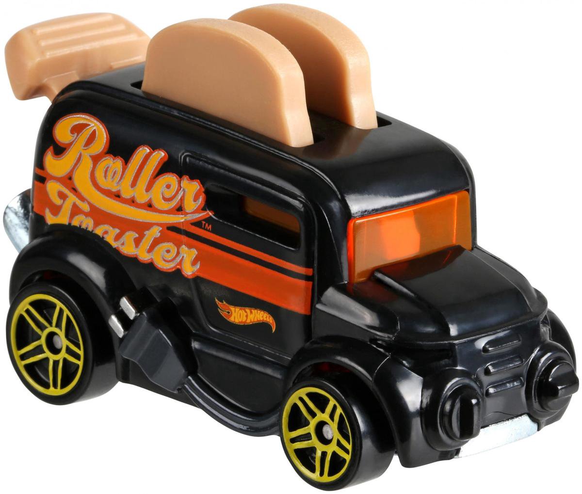 Hot Wheels Roller Toaster Busje 6,5 Cm Zwart