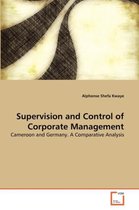 Supervision and Control of Corporate Management