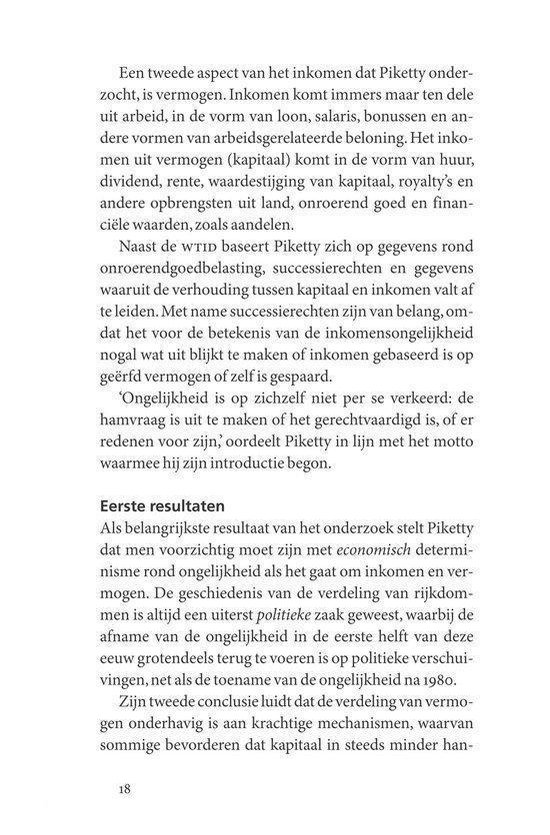 Kleine boekjes - grote inzichten - De kleine Piketty
