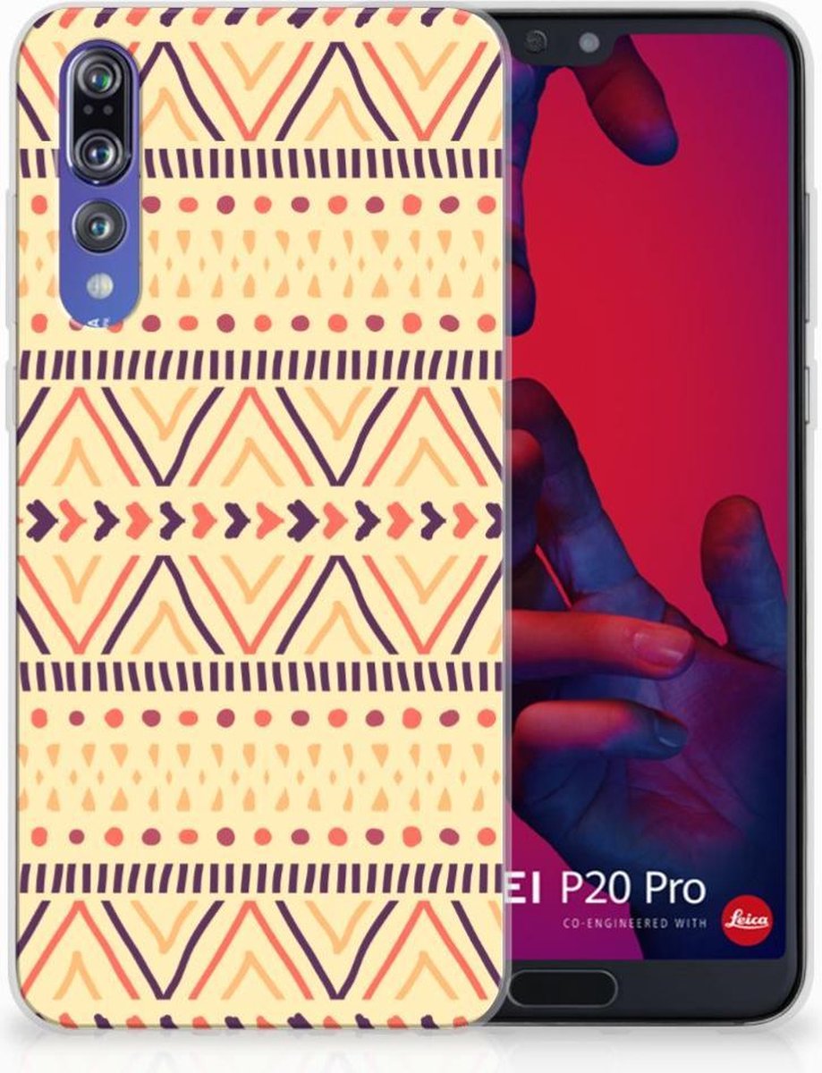 Huawei P20 Pro TPU bumper Aztec Yellow