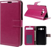 Cyclone wallet hoesje Samsung Galaxy J5 roze
