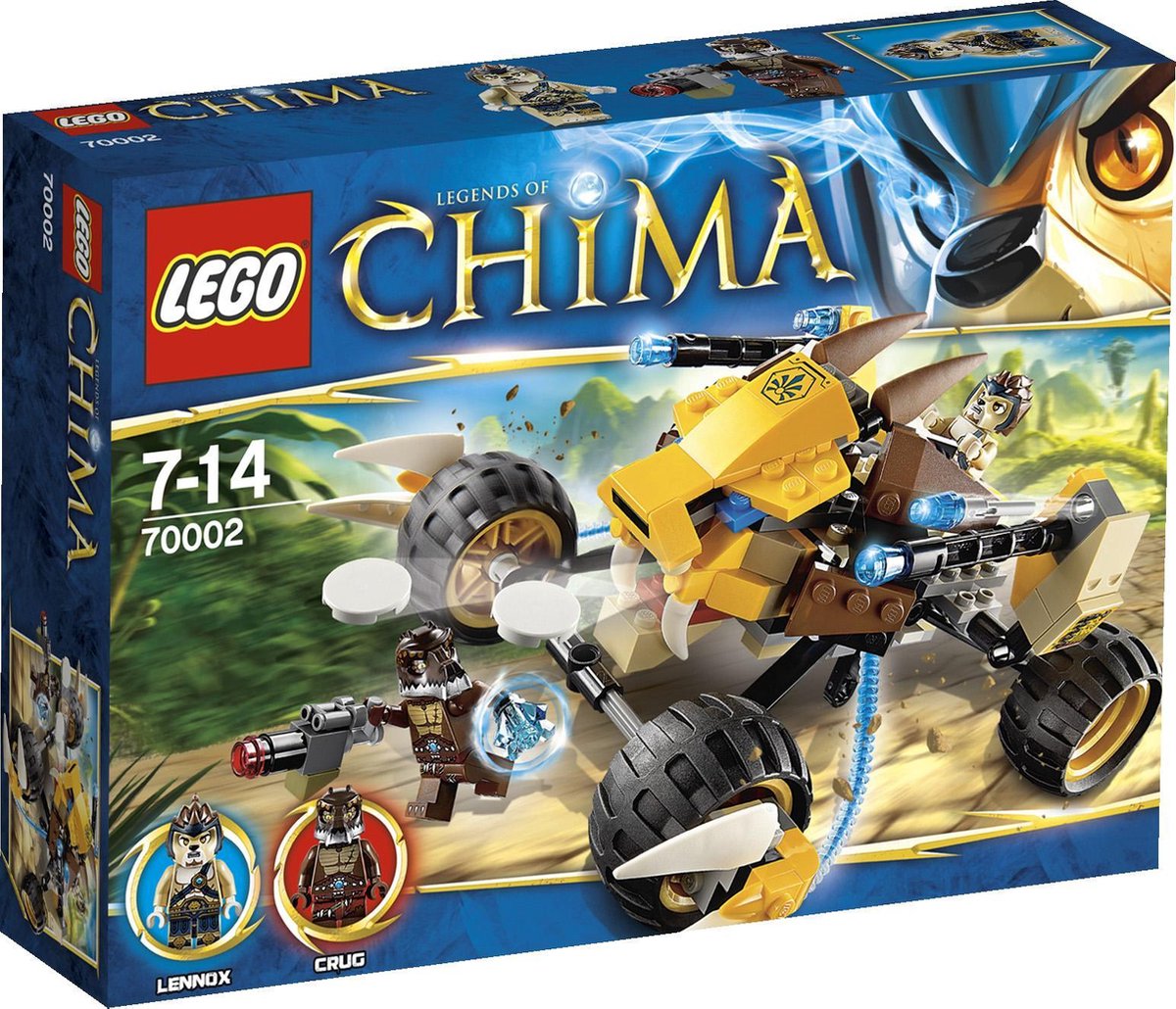 Verlaten Afleiden perzik LEGO Chima Lennox' Lion Attack - 70002 | bol.com