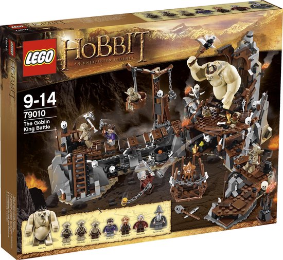 ontwerper auteur inval LEGO The Hobbit De Goblinkoning veldslag - 79010 | bol.com