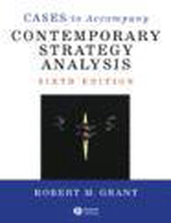 Cases To Accompany Contemporary Strategy Analysis - cover