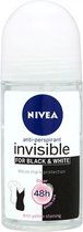 Nivea Invisible Voor Zwarte En Witte Kleding Deodorant Deostick 50 ml