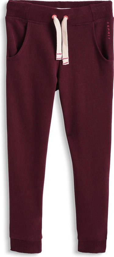 Esprit Jongensbroek - Donkerrood - Maat 116/122 | bol.com