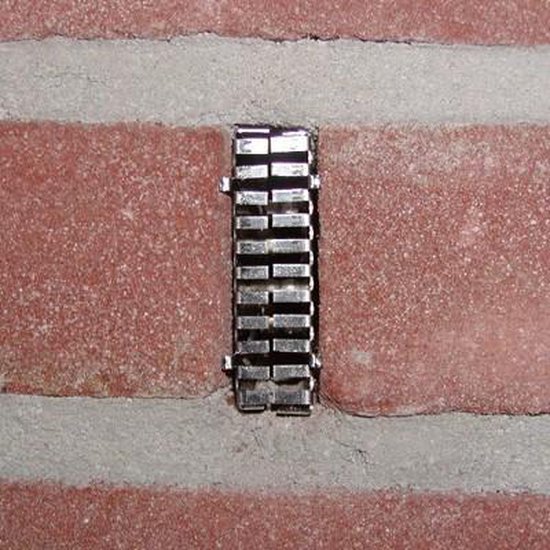 Stootvoegroosters RVS 70mm (Prijs per 20 stuks)