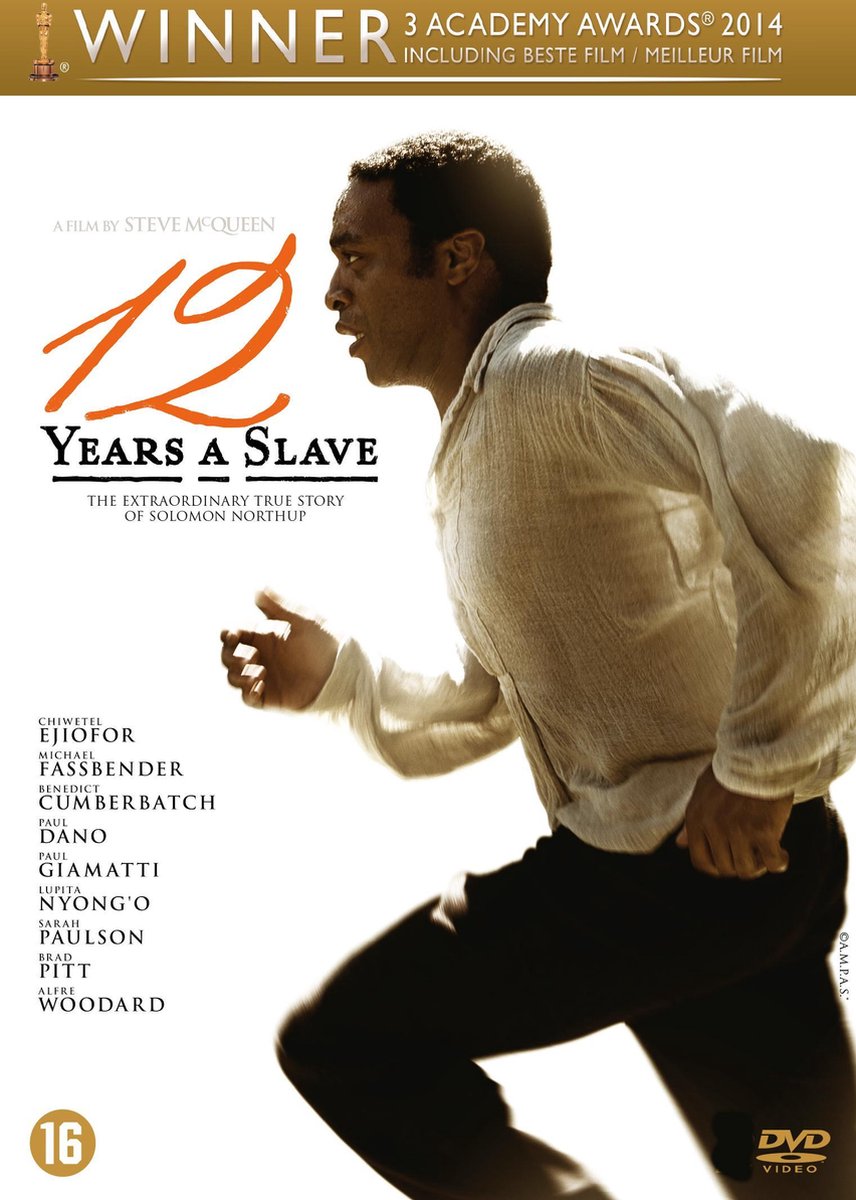 12 Years A Slave (Dvd), Brad Pitt Dvd
