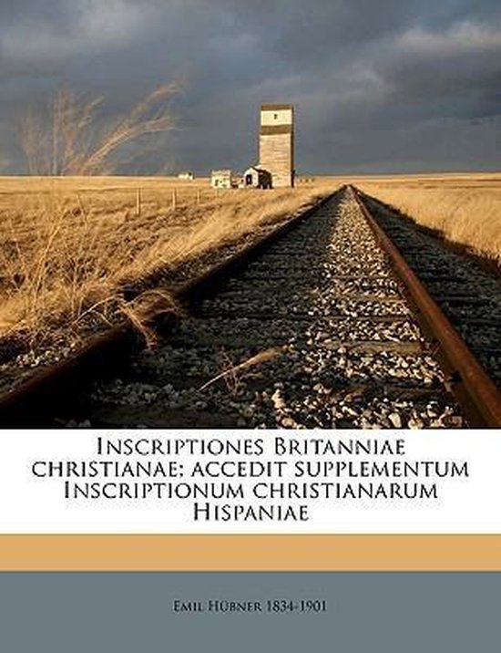 Foto: Inscriptiones britanniae christianae accedit supplementum inscriptionum christianarum hispaniae