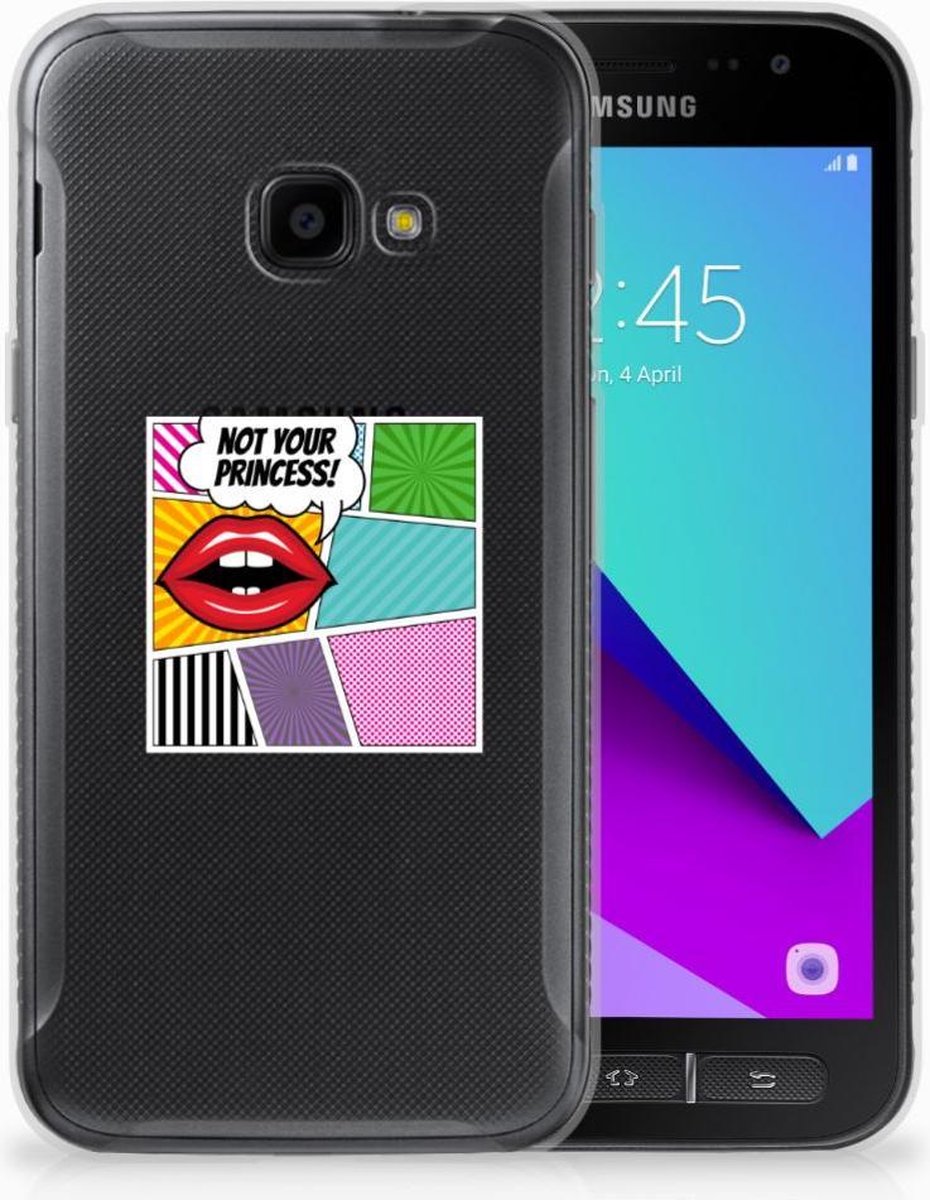 Samsung Galaxy Xcover 4 | Xcover 4s Silicone Back Cover Popart Princess