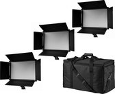 Bresser Studio Continu Lamp SH-600A Bi-Color LED Set (3x LED)