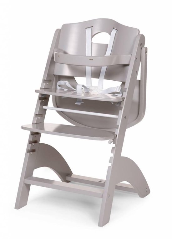 Childwood Meegroeistoel Lambda Chair met eetblad - houtkleurig | bol.com