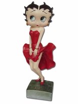 Betty Boop rood kleedje.